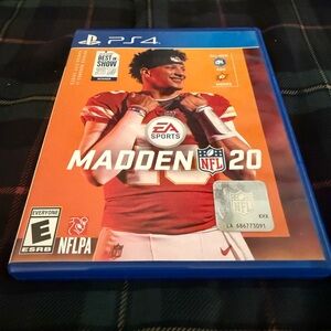 Madden NFL 20 for PS4 - EA Sports - Red Cover